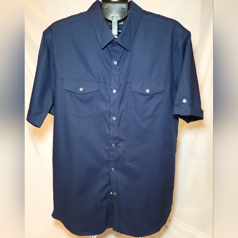 Men's Murano XL short sleeve button down